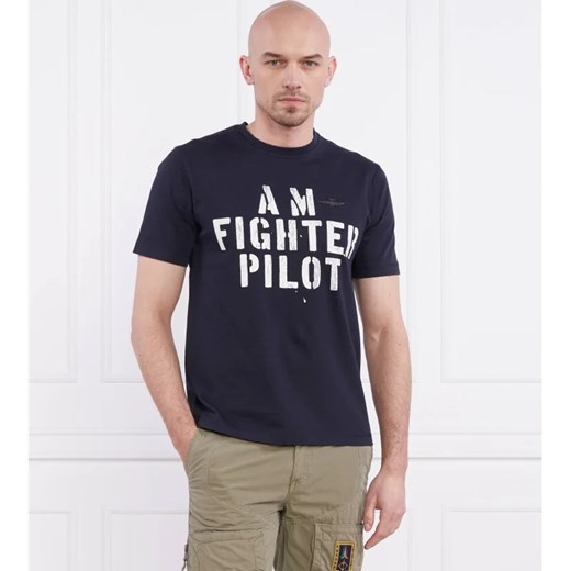 Aeronautica Militare T-shirt | Comfort fit Aeronautica Militare XXL Gomez Fashion Store wyprzedaż