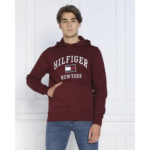 Bluza męska Tommy Hilfiger na zimę z napisem 