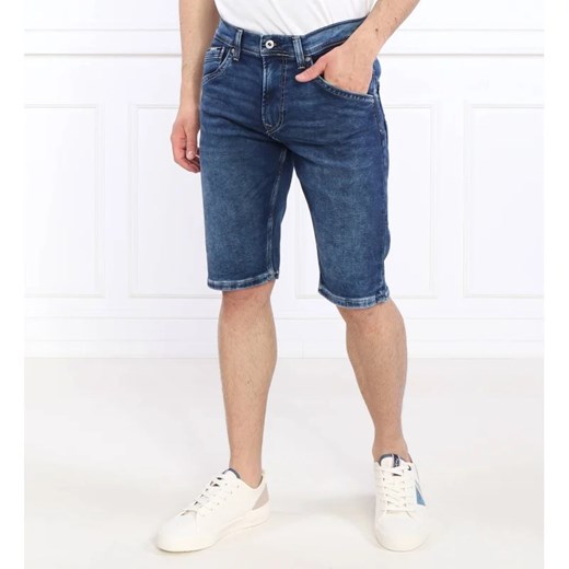Pepe Jeans London Szorty TRACK SHORT ze sklepu Gomez Fashion Store w kategorii Spodenki męskie - zdjęcie 163974669