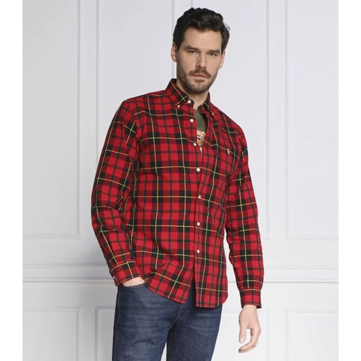 Koszula męska Polo Ralph Lauren z długim rękawem casualowa z klasycznym kołnierzykiem 
