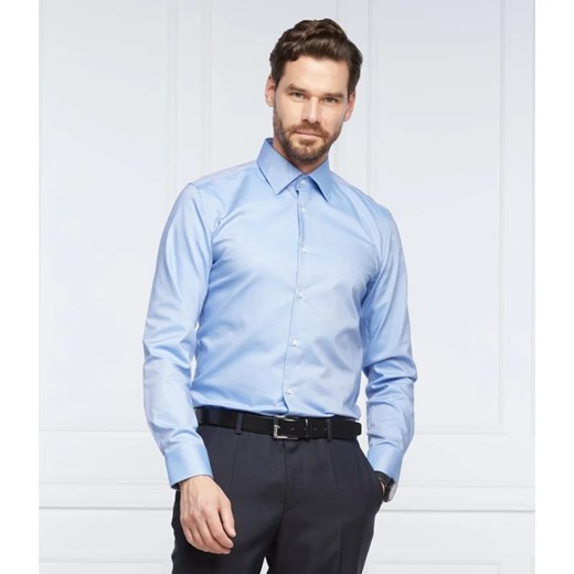 BOSS BLACK Koszula H-HANK-kent-C1-214 | Slim Fit | easy iron ze sklepu Gomez Fashion Store w kategorii Koszule męskie - zdjęcie 163974785
