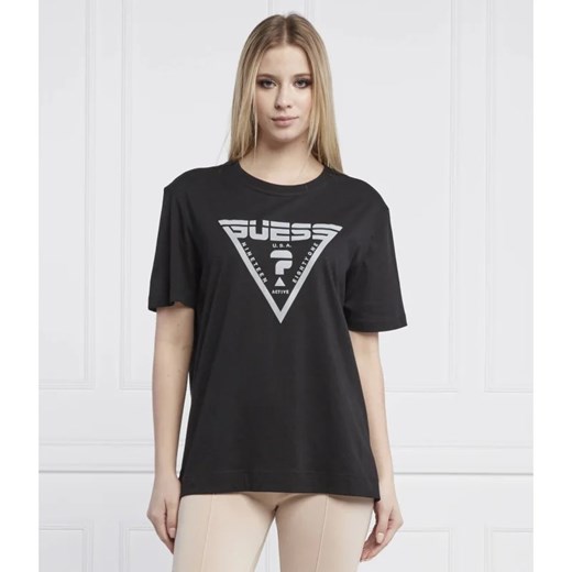GUESS ACTIVE T-shirt JULIE | Oversize fit XS promocja Gomez Fashion Store