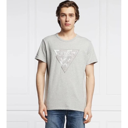 GUESS T-shirt POSNE | Regular Fit ze sklepu Gomez Fashion Store w kategorii T-shirty męskie - zdjęcie 163975128