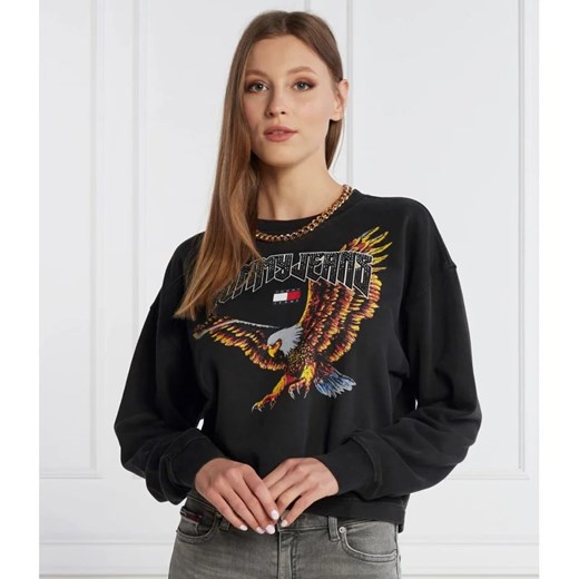 Tommy Jeans Bluza VINTAGE EAGLE CREW | Relaxed fit Tommy Jeans M Gomez Fashion Store