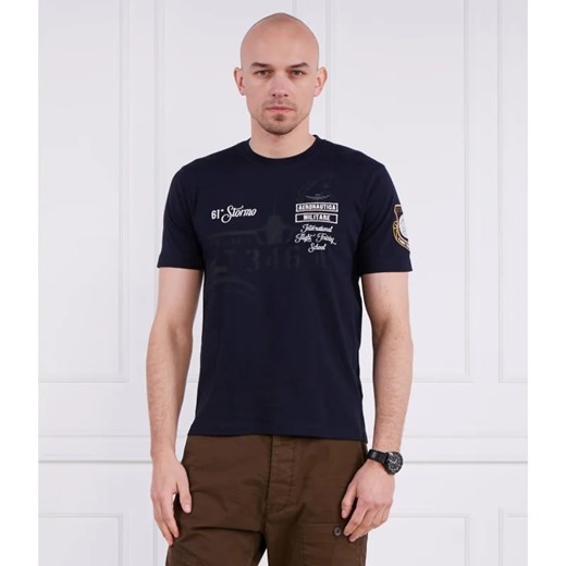 Aeronautica Militare T-shirt | Comfort fit Aeronautica Militare L okazja Gomez Fashion Store