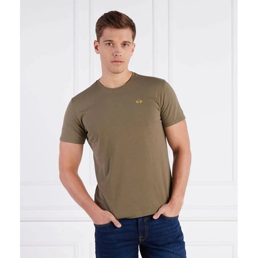 T-shirt męski La Martina bawełniany z krótkim rękawem