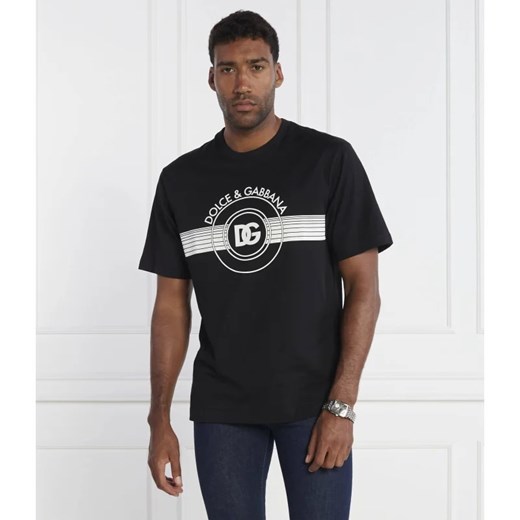T-shirt męski Dolce & Gabbana w stylu młodzieżowym 