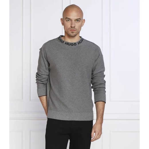 HUGO Sweter Smarlo | Regular Fit ze sklepu Gomez Fashion Store w kategorii Swetry męskie - zdjęcie 163975728