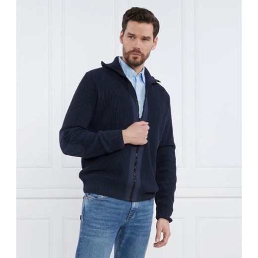 BOSS ORANGE Lniany Sweter | Regular Fit XXL Gomez Fashion Store