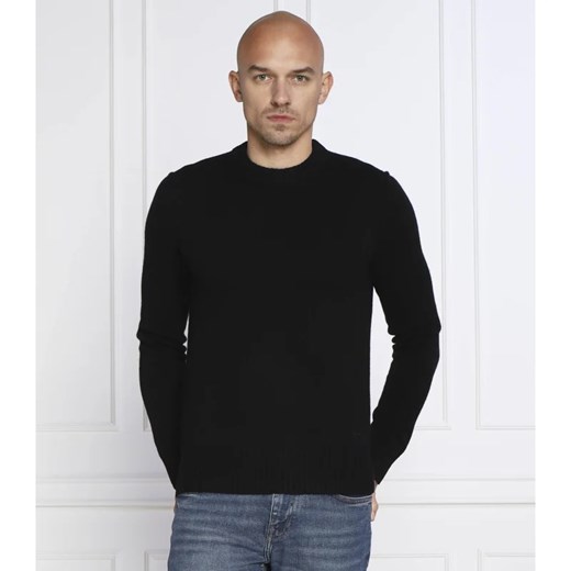 BOSS ORANGE Wełniany Sweter Kruy | Regular Fit ze sklepu Gomez Fashion Store w kategorii Swetry męskie - zdjęcie 163976059