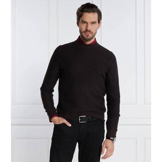 BOSS BLACK Wełniany sweter Marameo | Regular Fit ze sklepu Gomez Fashion Store w kategorii Swetry męskie - zdjęcie 163976169