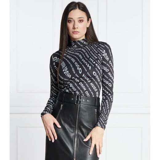 HUGO Bluzka Dachora | Regular Fit ze sklepu Gomez Fashion Store w kategorii Bluzki damskie - zdjęcie 163976249