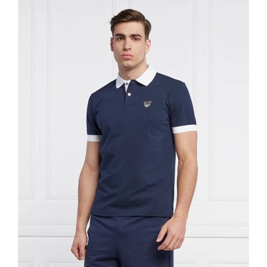 EA7 Polo | Regular Fit ze sklepu Gomez Fashion Store w kategorii T-shirty męskie - zdjęcie 163976317