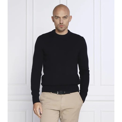 BOSS ORANGE Wełniany Sweter Kruy | Regular Fit XL Gomez Fashion Store