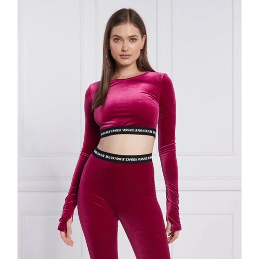 Versace Jeans Couture Bluzka | Cropped Fit ze sklepu Gomez Fashion Store w kategorii Bluzki damskie - zdjęcie 163976688