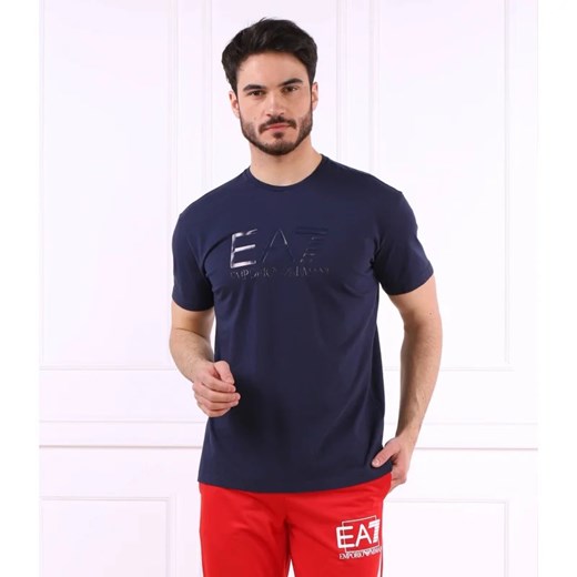 EA7 T-shirt | Regular Fit ze sklepu Gomez Fashion Store w kategorii T-shirty męskie - zdjęcie 163976697