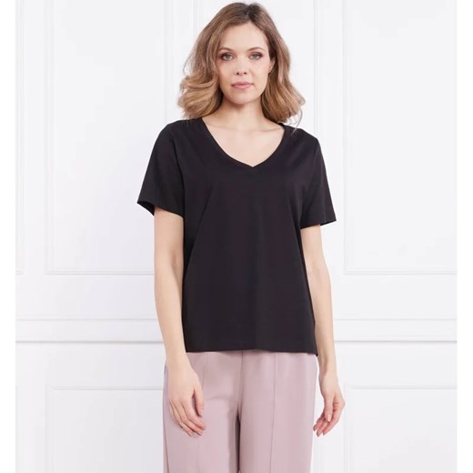 Calvin Klein T-shirt | Regular Fit ze sklepu Gomez Fashion Store w kategorii Bluzki damskie - zdjęcie 163976735