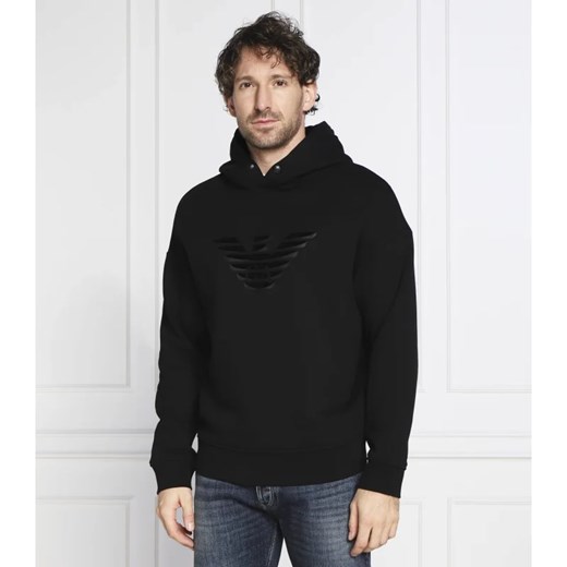 Bluza męska Emporio Armani jesienna czarna