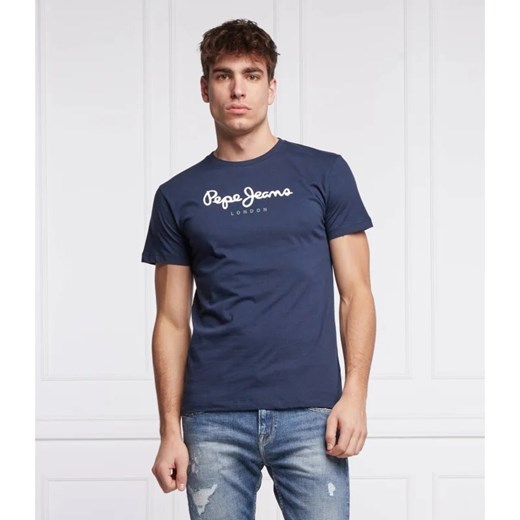 Pepe Jeans London T-shirt eggo | Regular Fit ze sklepu Gomez Fashion Store w kategorii T-shirty męskie - zdjęcie 163976856
