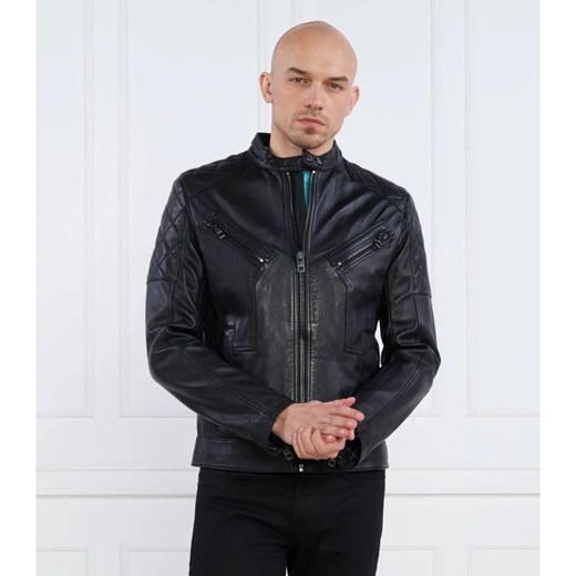 BOSS ORANGE Skórzana kurtka Jonata | Regular Fit ze sklepu Gomez Fashion Store w kategorii Kurtki męskie - zdjęcie 163976955