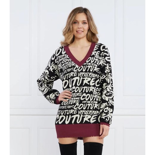 Versace Jeans Couture Sweter | Regular Fit XS Gomez Fashion Store okazja