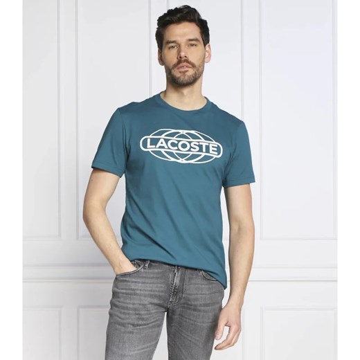 T-shirt męski Lacoste zielony