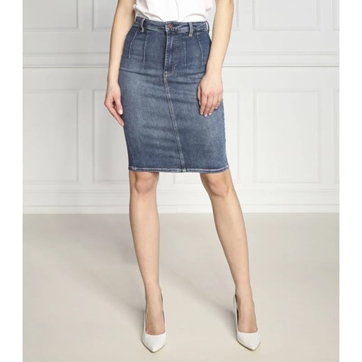 Spódnica Guess z elastanu 