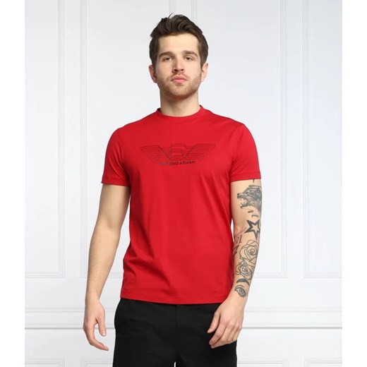 Emporio Armani T-shirt | Regular Fit Emporio Armani L Gomez Fashion Store okazyjna cena