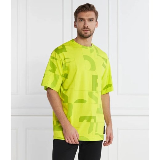 BOSS GREEN T-shirt Timono Lotus | Regular Fit ze sklepu Gomez Fashion Store w kategorii T-shirty męskie - zdjęcie 163978175