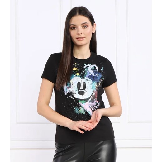 Desigual T-shirt DESIGUAL X MICKEY MOUSE | Regular Fit ze sklepu Gomez Fashion Store w kategorii Bluzki damskie - zdjęcie 163978589
