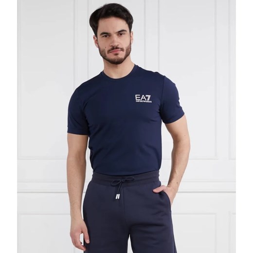 EA7 T-shirt | Regular Fit ze sklepu Gomez Fashion Store w kategorii T-shirty męskie - zdjęcie 163978625
