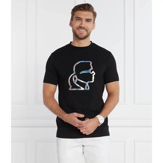 Karl Lagerfeld T-shirt CREWNECK | Regular Fit ze sklepu Gomez Fashion Store w kategorii T-shirty męskie - zdjęcie 163978729