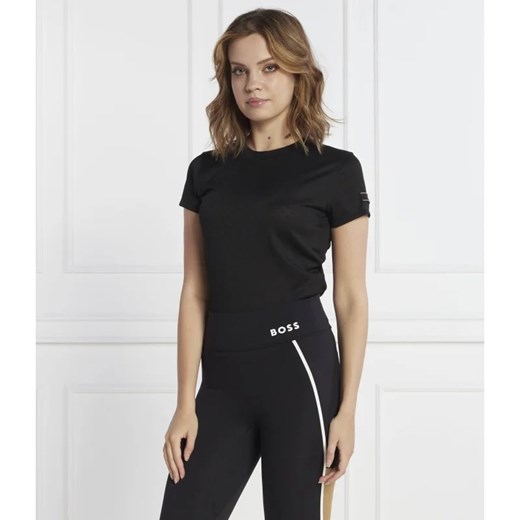 BOSS BLACK T-shirt | Regular Fit ze sklepu Gomez Fashion Store w kategorii Bluzki damskie - zdjęcie 163979089