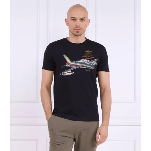 T-shirt męski Aeronautica Militare z krótkim rękawem 