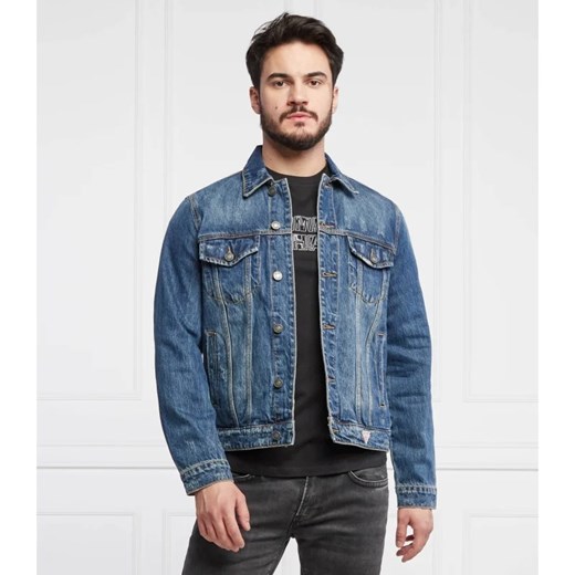 GUESS Kurtka jeansowa DILLON | Regular Fit ze sklepu Gomez Fashion Store w kategorii Kurtki męskie - zdjęcie 163979457