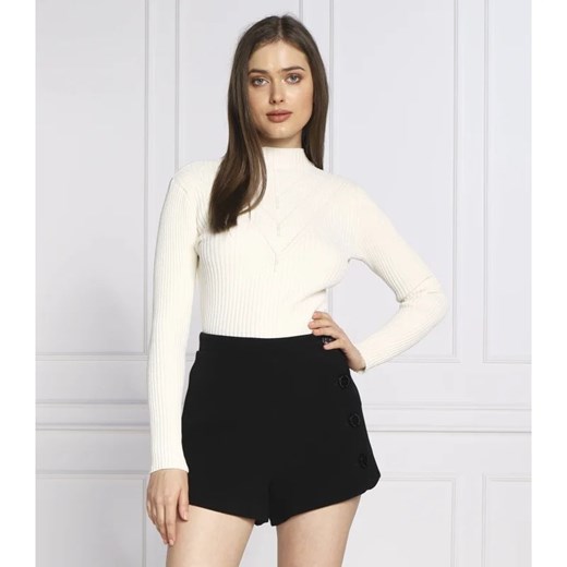 Sweter damski Guess biały na jesień