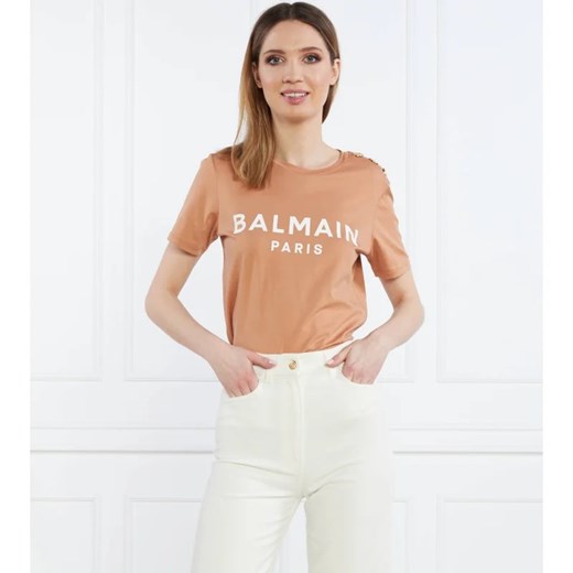 Balmain T-shirt | Regular Fit S okazja Gomez Fashion Store