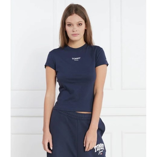 Tommy Jeans T-shirt | Regular Fit ze sklepu Gomez Fashion Store w kategorii Bluzki damskie - zdjęcie 163979765