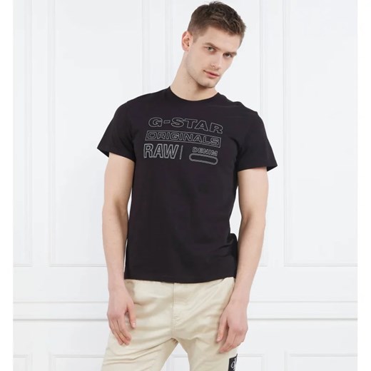 T-shirt męski G- Star Raw z krótkim rękawem