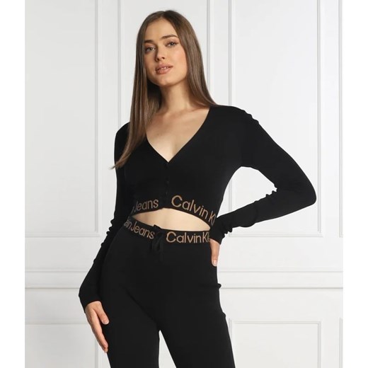 CALVIN KLEIN JEANS Kardigan | Cropped Fit S promocja Gomez Fashion Store