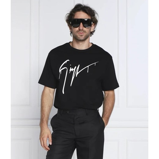 Giuseppe Zanotti T-shirt | Regular Fit ze sklepu Gomez Fashion Store w kategorii T-shirty męskie - zdjęcie 163980286