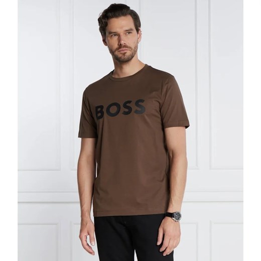 BOSS BLACK T-shirt Tiburt 354 | Regular Fit M okazja Gomez Fashion Store