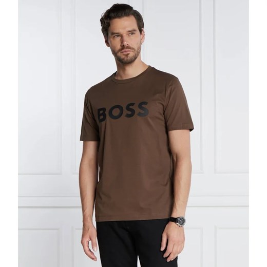 BOSS BLACK T-shirt Tiburt 354 | Regular Fit ze sklepu Gomez Fashion Store w kategorii T-shirty męskie - zdjęcie 163980658