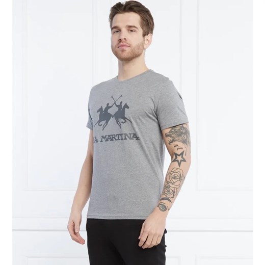 La Martina T-shirt | Regular Fit ze sklepu Gomez Fashion Store w kategorii T-shirty męskie - zdjęcie 163980665