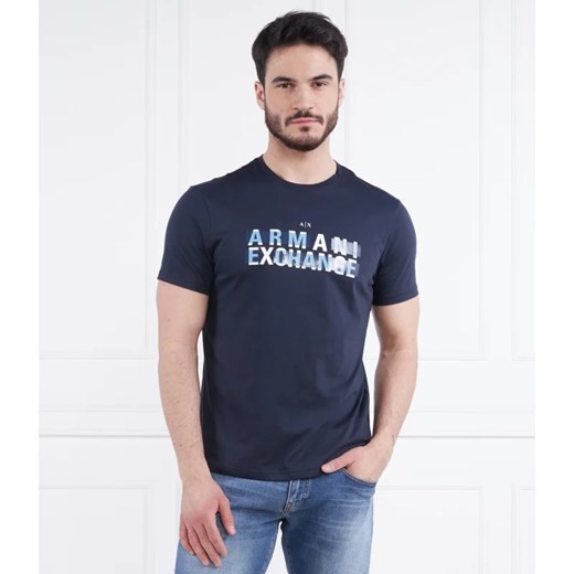 T-shirt męski Armani Exchange z krótkim rękawem