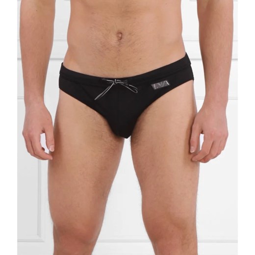 Kąpielówki Emporio Armani z poliamidu