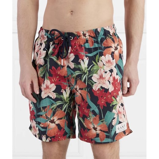 Gant Szorty kąpielowe LC FLORAL PRINT | Classic fit Gant M wyprzedaż Gomez Fashion Store