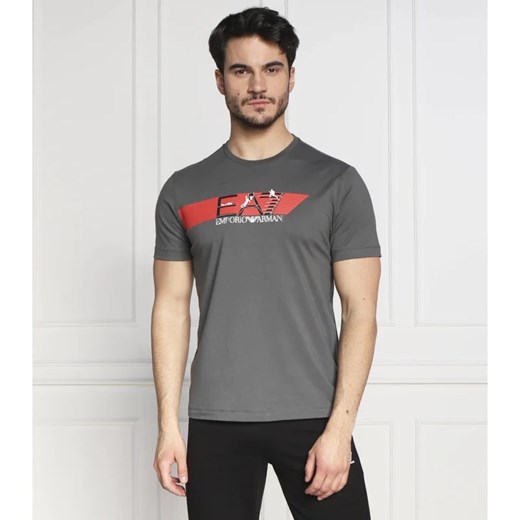 EA7 T-shirt | Regular Fit L okazja Gomez Fashion Store