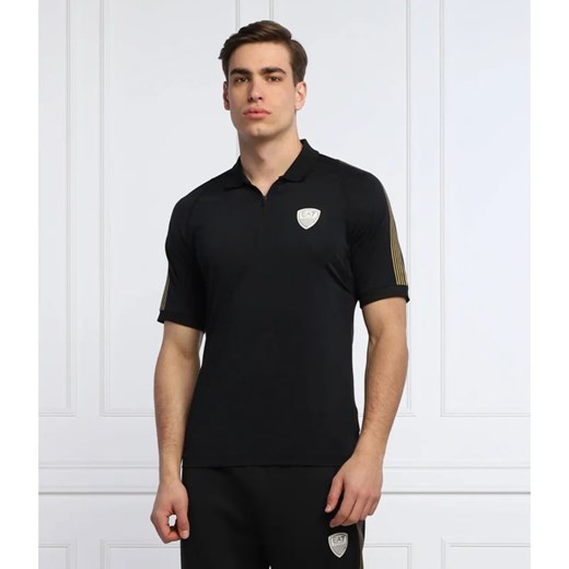 EA7 Polo | Regular Fit ze sklepu Gomez Fashion Store w kategorii T-shirty męskie - zdjęcie 163980917