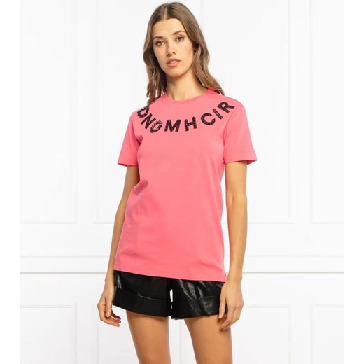 John Richmond T-shirt TULPAN | Regular Fit ze sklepu Gomez Fashion Store w kategorii Bluzki damskie - zdjęcie 163980987